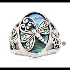 NWT Gemstone Dragonfly ring